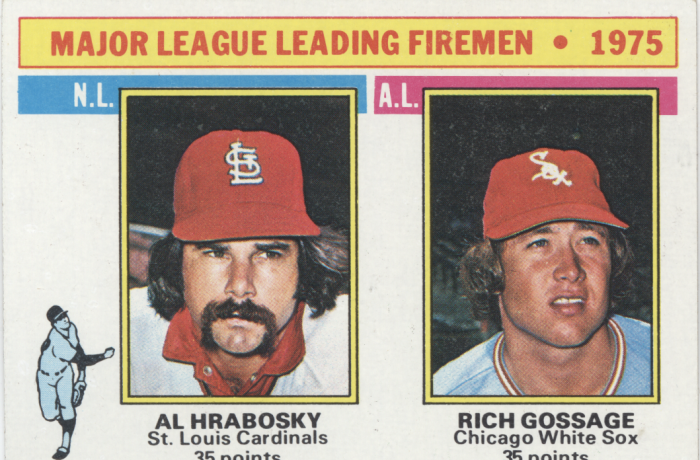 Baseball Card – 1975 Fireman of the Year